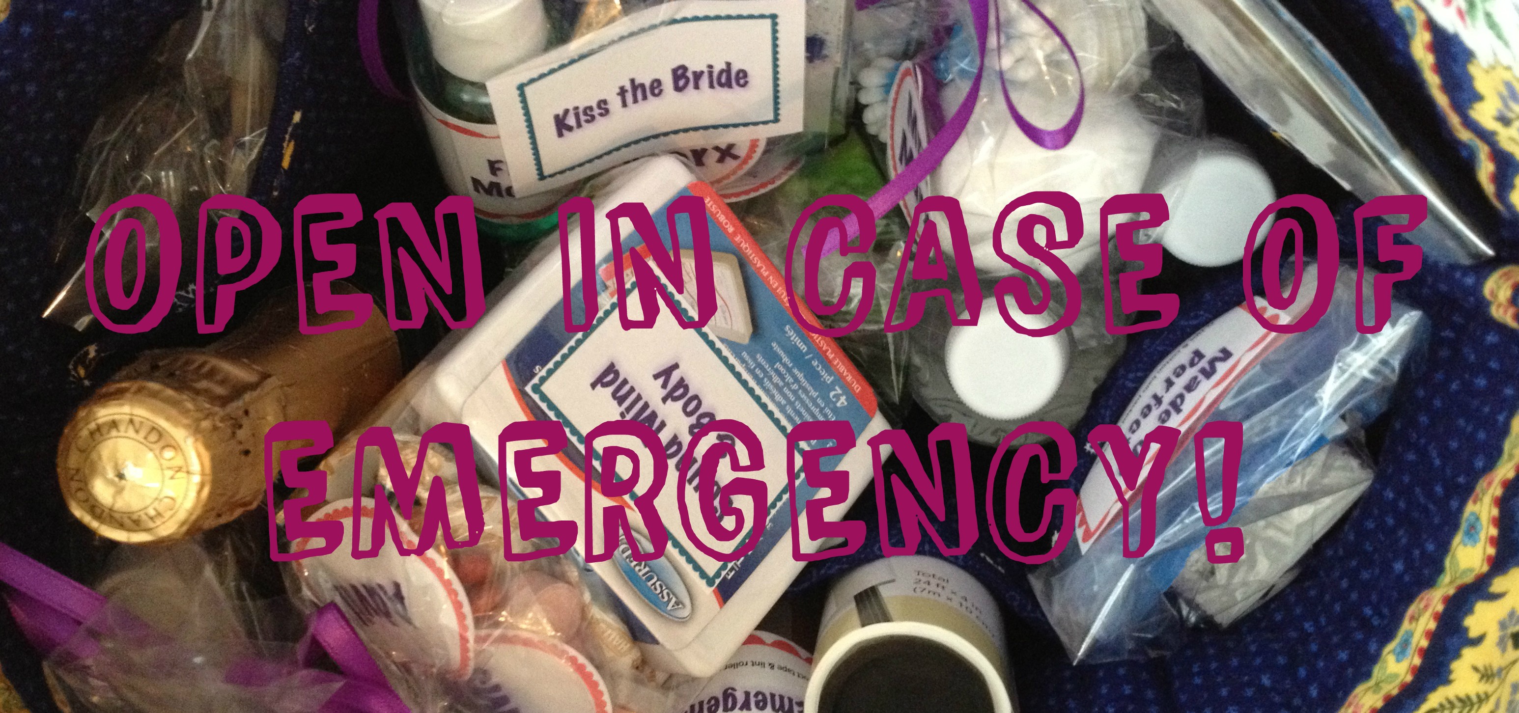 Wedding Emergency kit